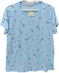 Футболки женские БАТАЛ оптом 59617302 8903-153