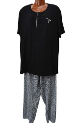 Ночные пижамы женские БАТАЛ оптом 02685914 1120-300