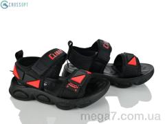 Сандалии, CROSSOPT оптом Z850A black-red