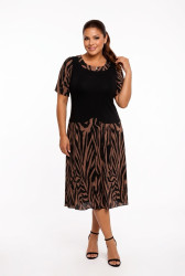 Платья женские БАТАЛ оптом 98651370 50-1