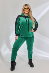Спортивные костюмы женские БАТАЛ оптом LYOLIK 78532961 284-3