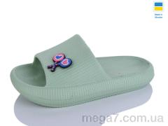 Шлепки, SANLIN 2 оптом --- 022 олива