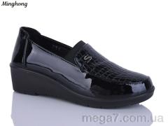 Туфли, Minghong оптом 795 black