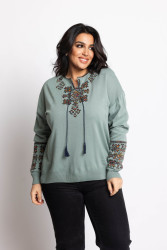 Джемпери вишиті жіночі СУПЕРБАТАЛ оптом