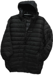 Куртки демисезонные мужские БАТАЛ (черный) оптом 69012837 2330-275