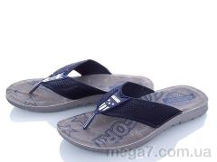 Шлепки, DeMur оптом M6132 blue