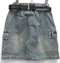 Шорты джинсовые детские оптом 46830952 6601-246