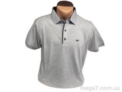 Футболка, TurkishBrend оптом 9126 сірий меланж