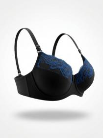 Бюстгальтер Finikin 7017C (  чёрно-голубой, C  6 шт. )