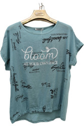 Футболки женские БАТАЛ оптом 97802531 7384-116