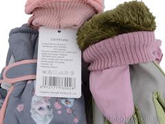 Перчатки, RuBi оптом Дутік підліток 001-4 mix