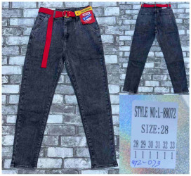 Джинсы женские LZYX JEANS ПОЛУБАТАЛ оптом 43607198 L-88072-33