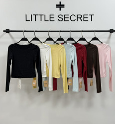Лонгсліви жіночі (блакитний) оптом Little Secret