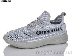 Кроссовки, Super Gear оптом S1377-3 grey