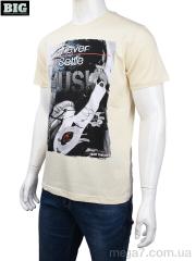 Футболка, BIG оптом 3707-115-4 beige