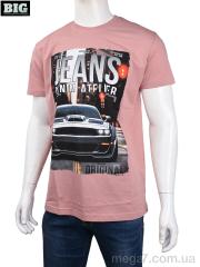 Футболка, BIG оптом 3707-107-1 pink