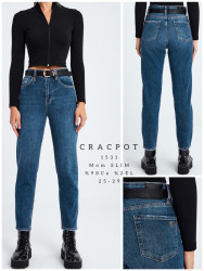 Джинсы женские CRACPOT оптом 42905718 1531-10