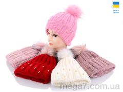 Шапка, Angelica оптом S93-108 mix