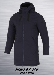Куртки зимние мужские REMAIN БАТАЛ (синий) оптом 13078496 7700-2