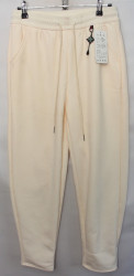 Спортивные штаны женские БАТАЛ на меху оптом 79084132 2036-63