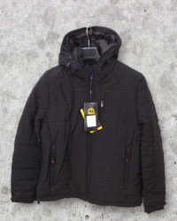 Куртки демисезонные мужские (черный) оптом 98457261 2373-50
