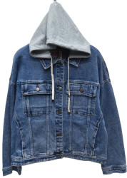 Куртки джинсовые женские DICESIL БАТАЛ оптом 36814702 2039-244