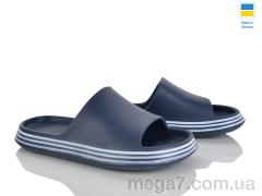 Шлепки, Rai shoes оптом E236 синій