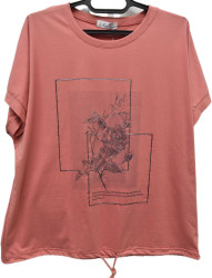 Футболки женские БАТАЛ оптом 43215906 297-123