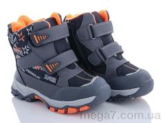 Ботинки, Ok Shoes оптом T102 gray-orang