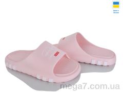 Шлепки, Inblue оптом DS71 персиковий