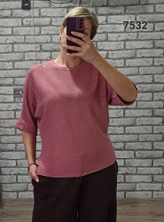 Свитера женские БАТАЛ оптом 69710823 7532-122