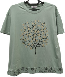 Футболки женские БАТАЛ оптом 51498073 739-99