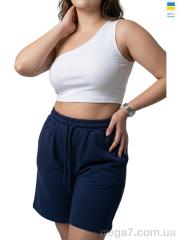 Шорты, Sport style оптом 1238 норма синій