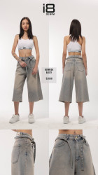 Шорти джинсові жіночі I8DENIM оптом