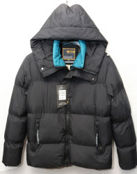 Термо-куртки зимние мужские (черный) оптом 51794308 ZK8602-34