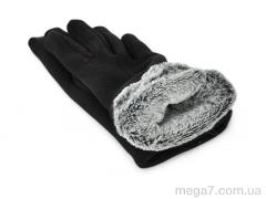 Перчатки, PAIDI оптом 36-3 трикотаж black