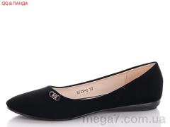 Балетки, QQ shoes оптом XF28-2 black