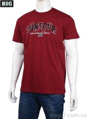 Футболка, BIG оптом 3707-150-2 bordo