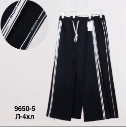 Спортивні штани (чорні) жіночі оптом