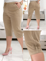 Капри женские БАТАЛ оптом 43196875 766-78