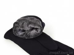 Перчатки, PAIDI оптом 73-5 трикотаж black