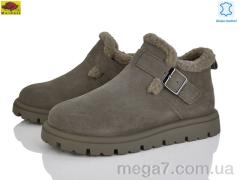 Ботинки, Mei De Li оптом B7788-1 khaki