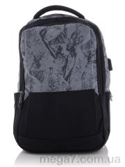 Рюкзак, Superbag оптом 1085 grey