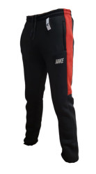 Спортивные штаны юниор на флисе (black) оптом 23145086 02-8