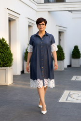 Платья женские БАТАЛ оптом 38794156 85-27