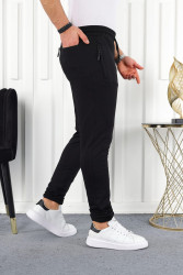 Спортивні штани чоловічі (чорний) оптом 2BRO  