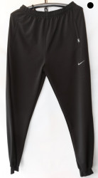 Спортивные штаны мужские БАТАЛ (black) оптом 53891406 07-37