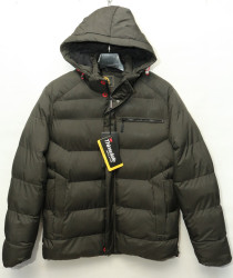 Куртки зимние мужские (хаки) оптом 98567301 А06-16