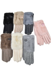 Перчатки женские оптом 05783692 8-2-13