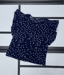 Блузки подростковые (темно-синий) оптом 04386752  01-5